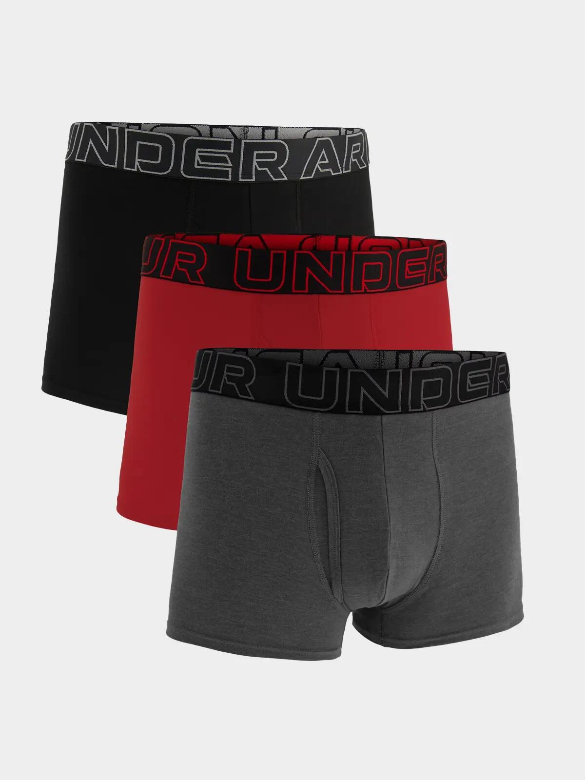 Under Armour Herren Boxershorts COTTON-SOLID 8 cm 3 Pack UUSHJ083 3/11