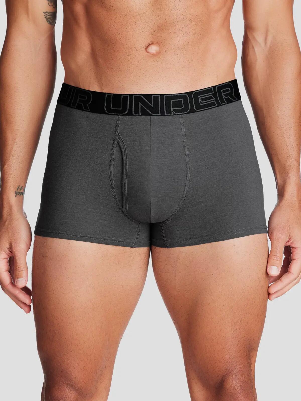 Under Armour Herren Boxershorts COTTON-SOLID 8 cm 3 Pack UUSHJ083 4/11