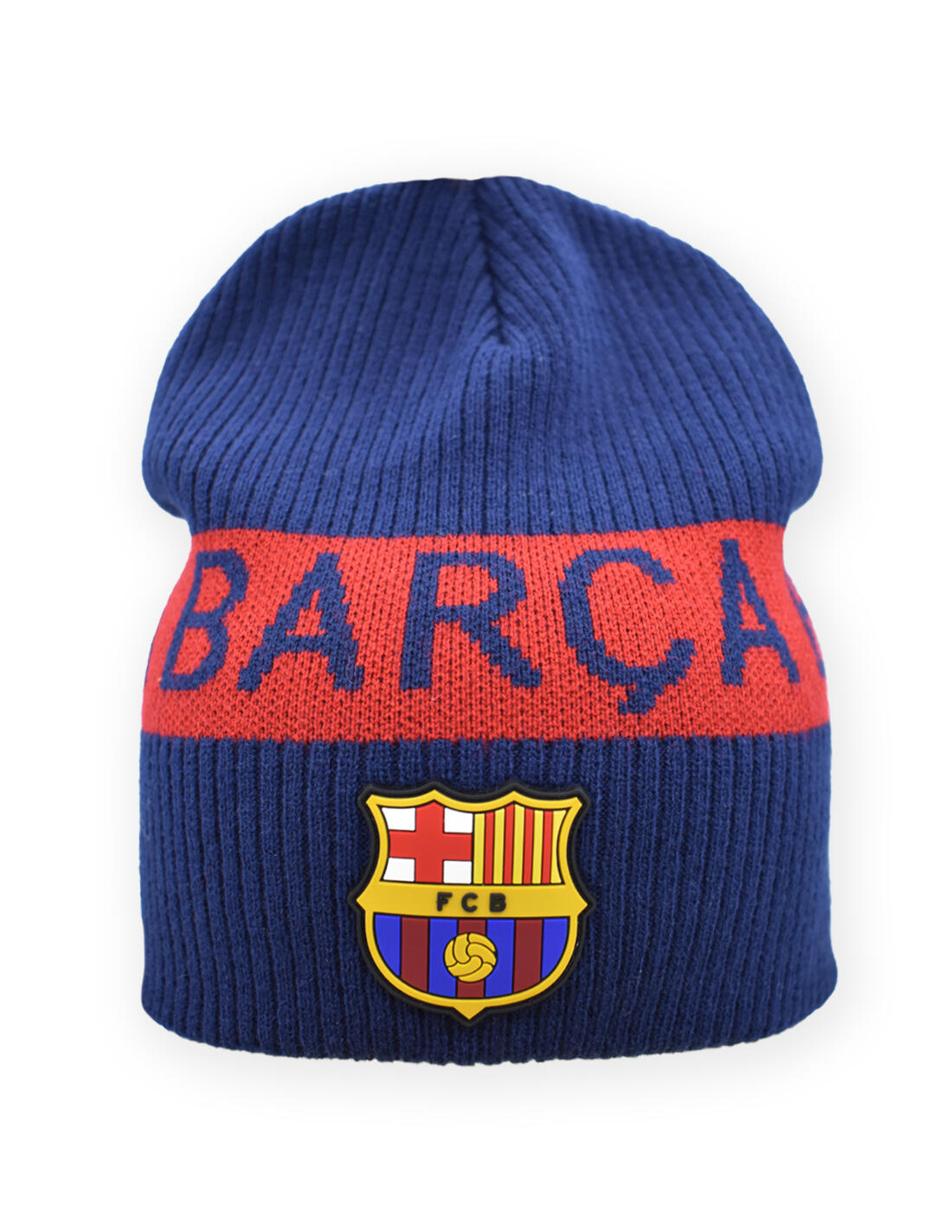 Czapka zimowa FC Barcelona - oficjalna licencjonowana