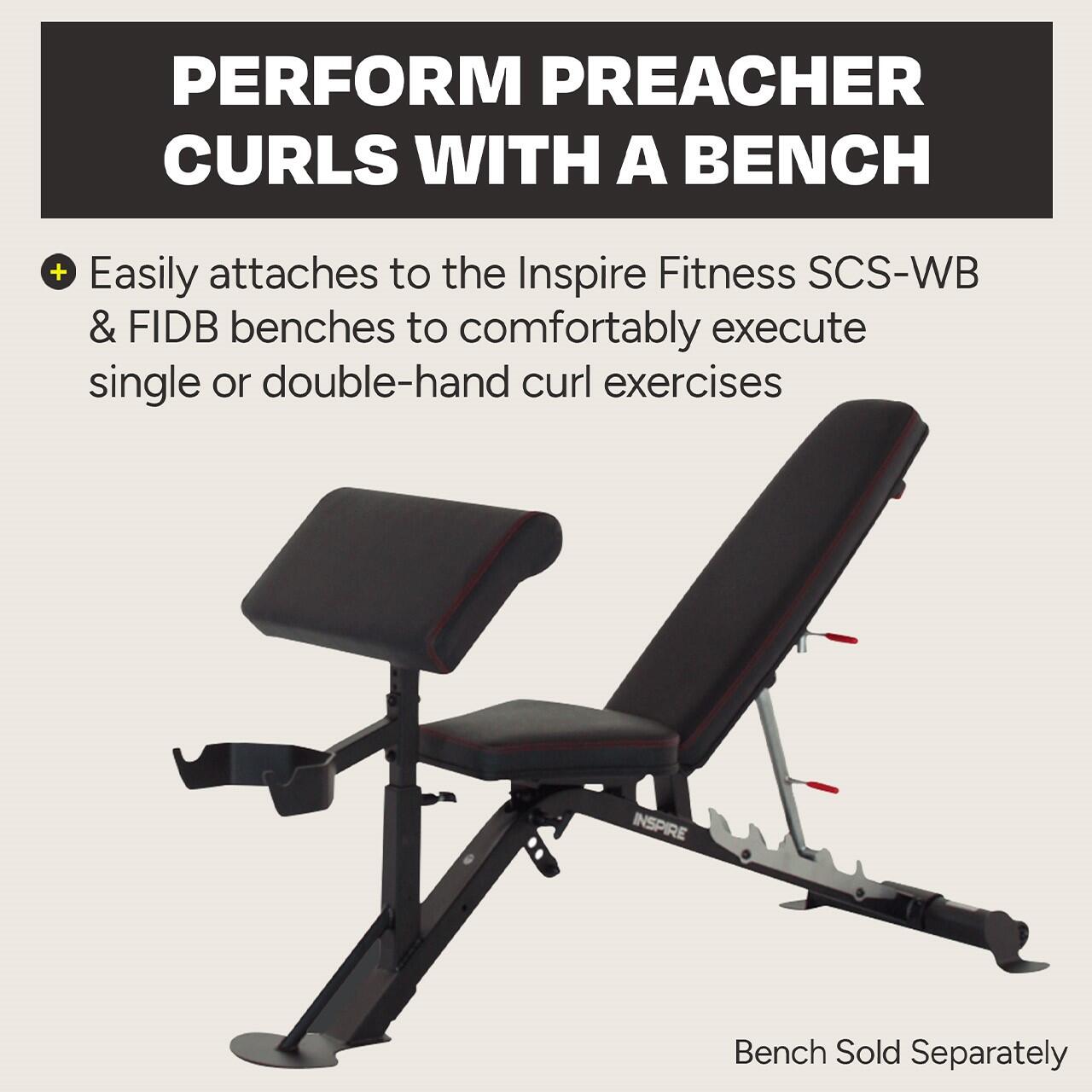 Inspire Preacher Curl Zubehör 5/6