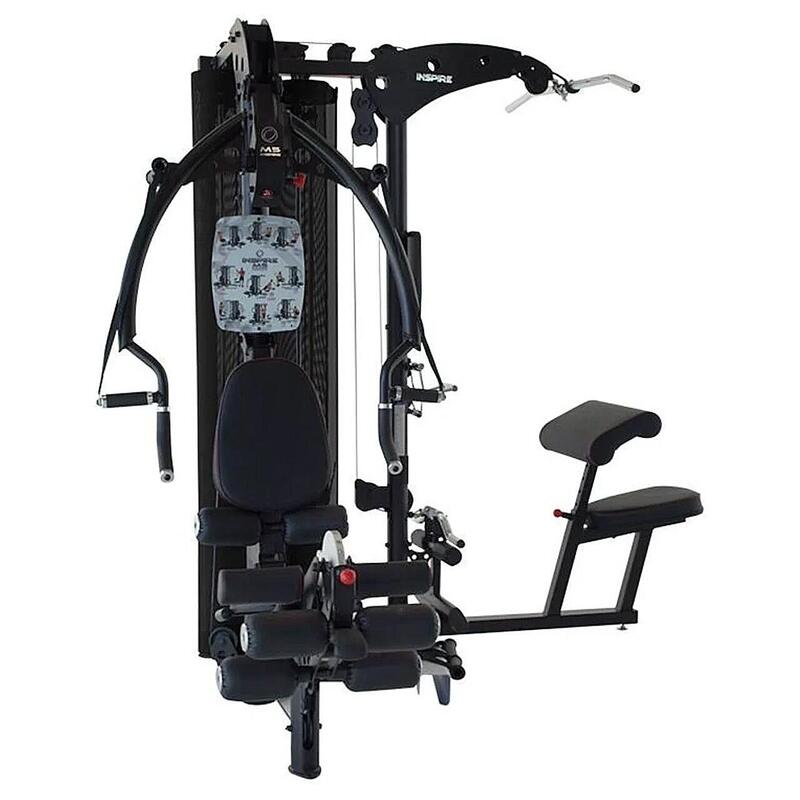 Multi-gym M5 - deux piles de poids - noir