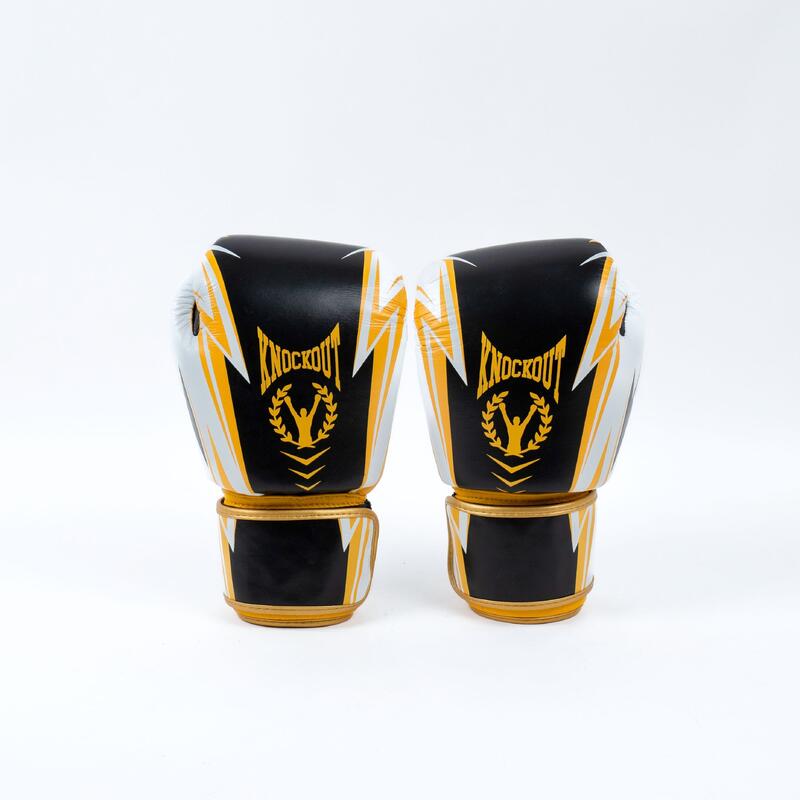 Manusi Box Knockout Pro Sparring 2.0 18OZ / Auriu/Negru