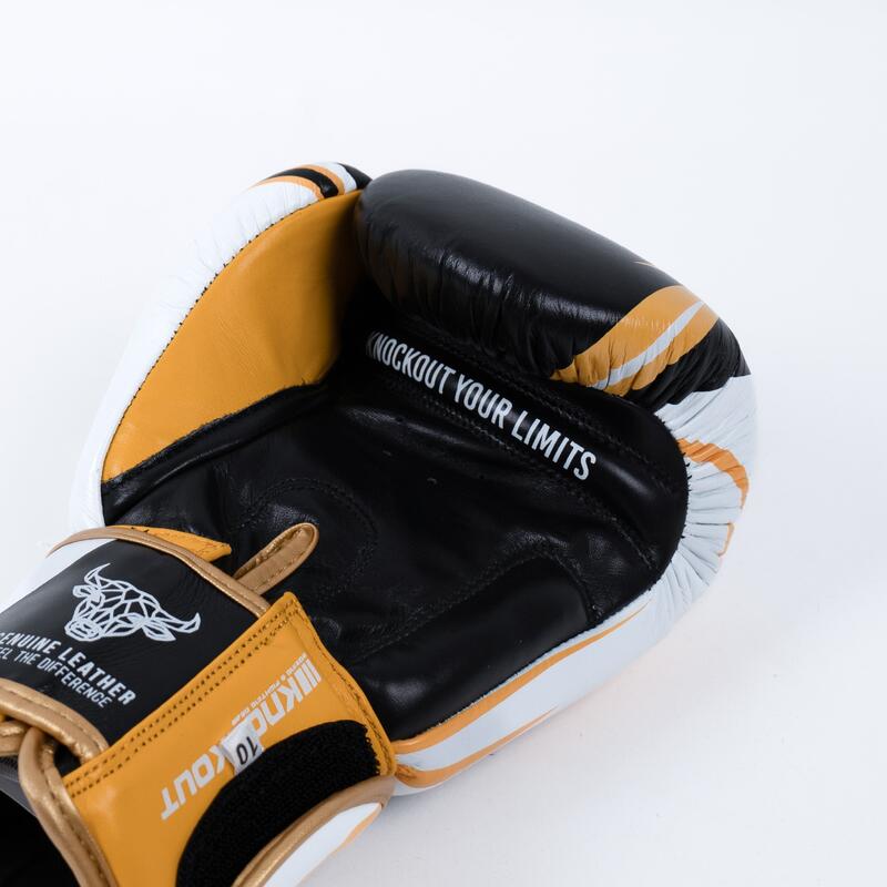 Manusi Box Knockout Pro Sparring 2.0 18OZ / Auriu/Negru