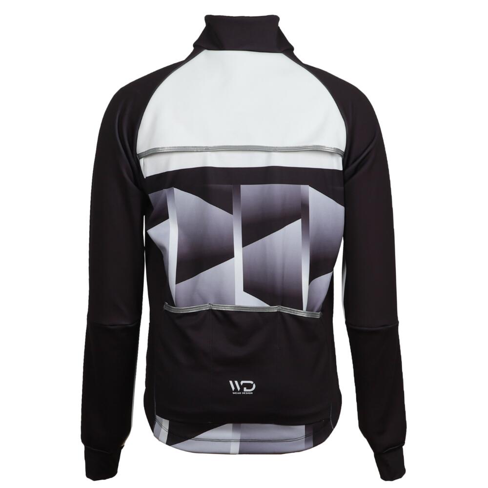 Giacca da ciclismo CUB COLD nero/bianco 2/4