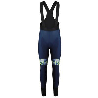 Calzamaglia da ciclismo CUB COLD BLU/GIALLO