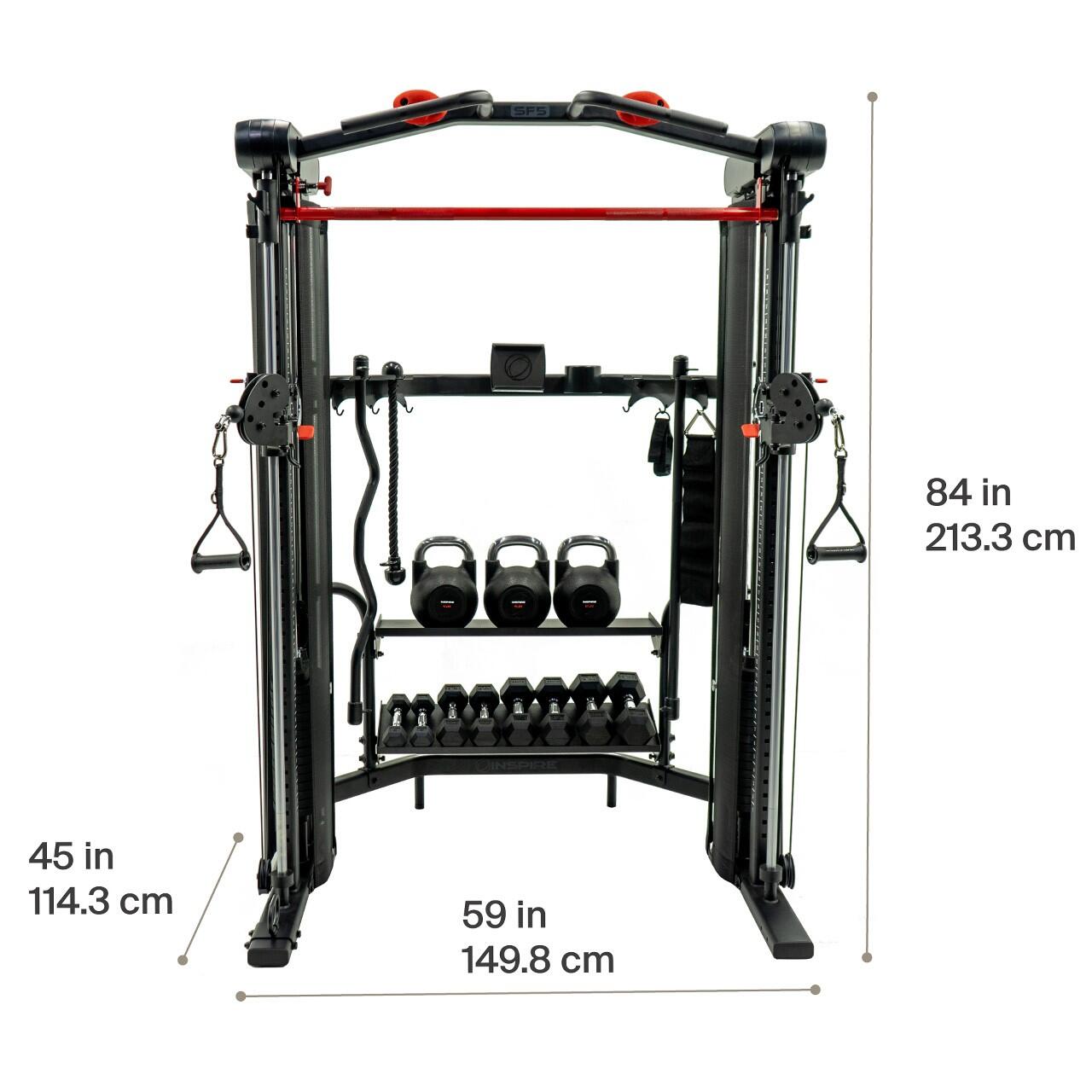 Inspire SF5 Functional Trainer & Smith Machine 7/7