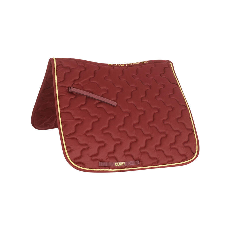Tapis de selle dressage avec cordon passepoil