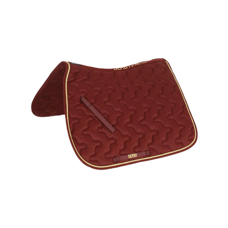 Tapis de selle avec cordon passepoil