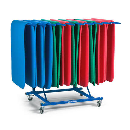 Transportwagen für Gymnastikmatten Leichtathletik Unisex