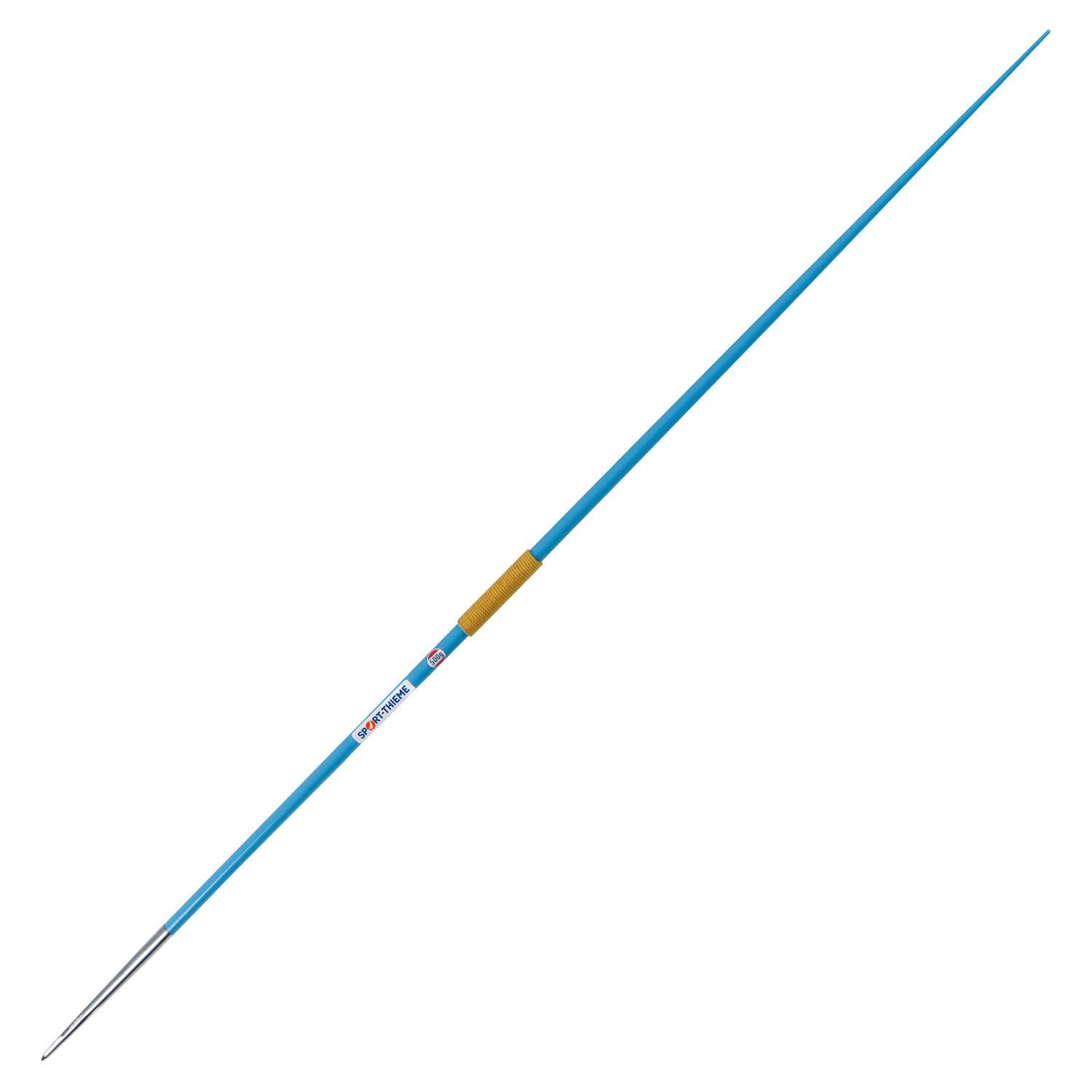 Trainingsspeer Club 400 g Leichtathletik Unisex Blau-Gelb 1/2
