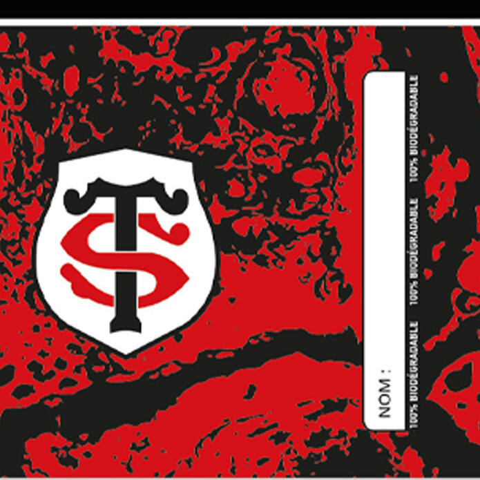 Garrafa De Desporto Stade Toulousain Metamorphosis Preto E Vermelho