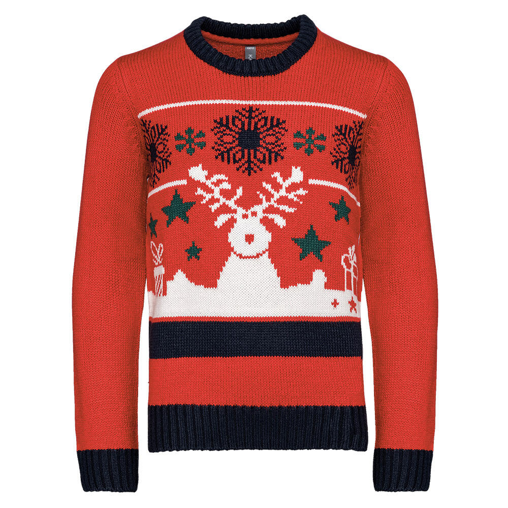 Kersttrui Met Rendieren Voor Kinderen 7/7