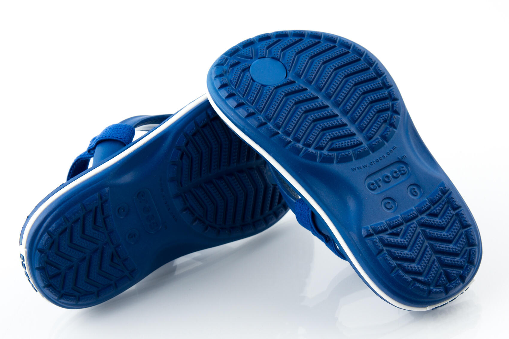 Klapki basenowe dla dzieci Crocs Crocband Strap Flip 4/6