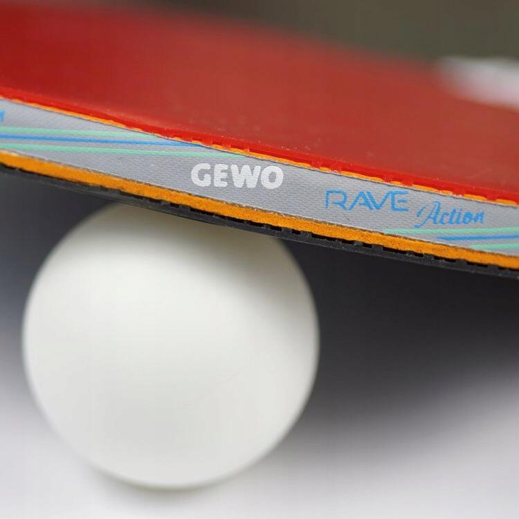 PALETKA DO PING PONGA RAKIETKA DO TENISA STOŁOWEGO GEWO RAVE ACTION 6/7