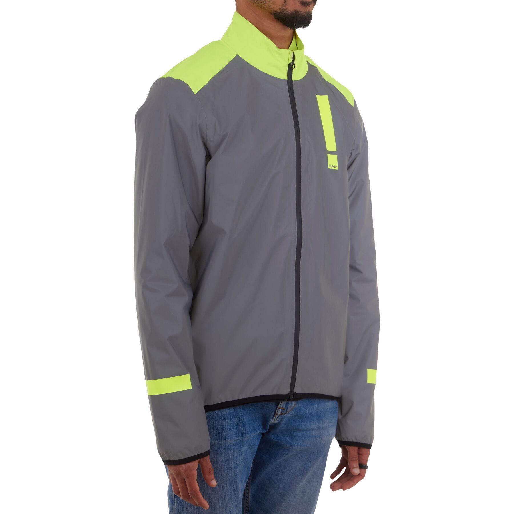 Hump Men's Ultra Reflect Waterproof Jacket - Reflect / Hi-Viz Yellow 4/4