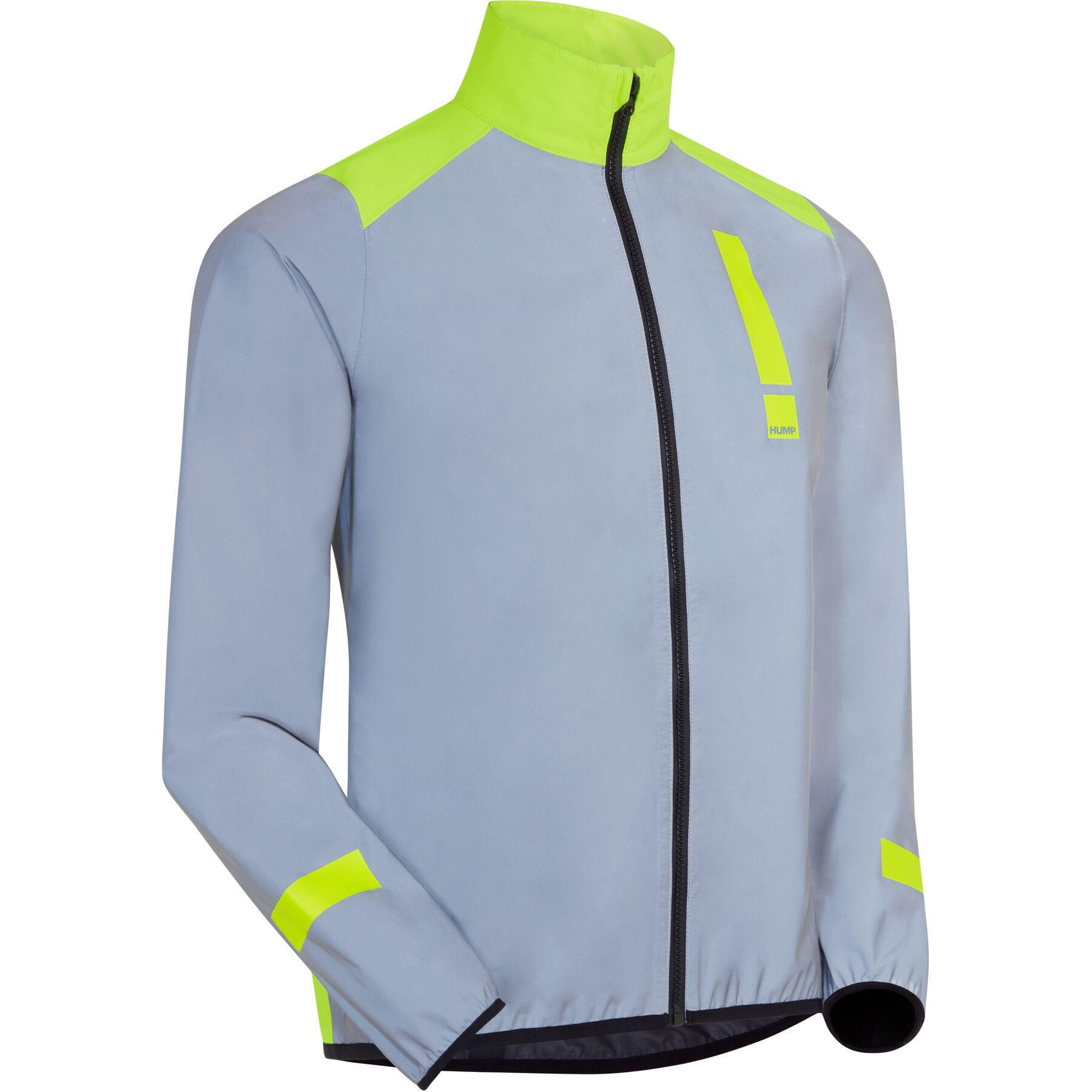 Hump Men's Ultra Reflect Waterproof Jacket - Reflect / Hi-Viz Yellow 2/4