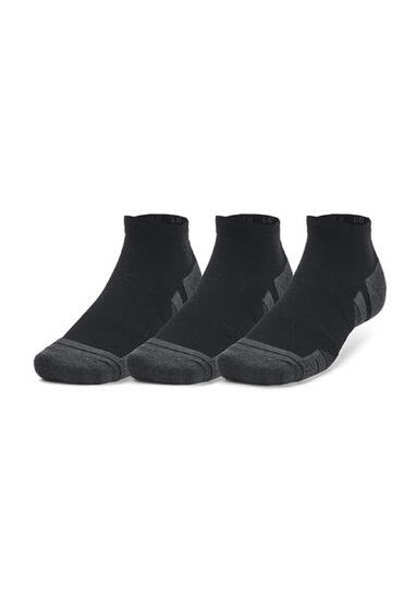 Under Armour 3 paires de chaussettes de golf courtes Noir