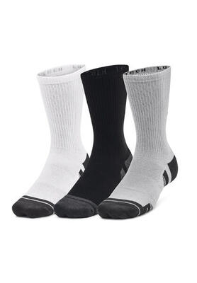 SOCKEN Under Armour Performance Tech 3-Pack Crew Socks, Weiß, Unisex