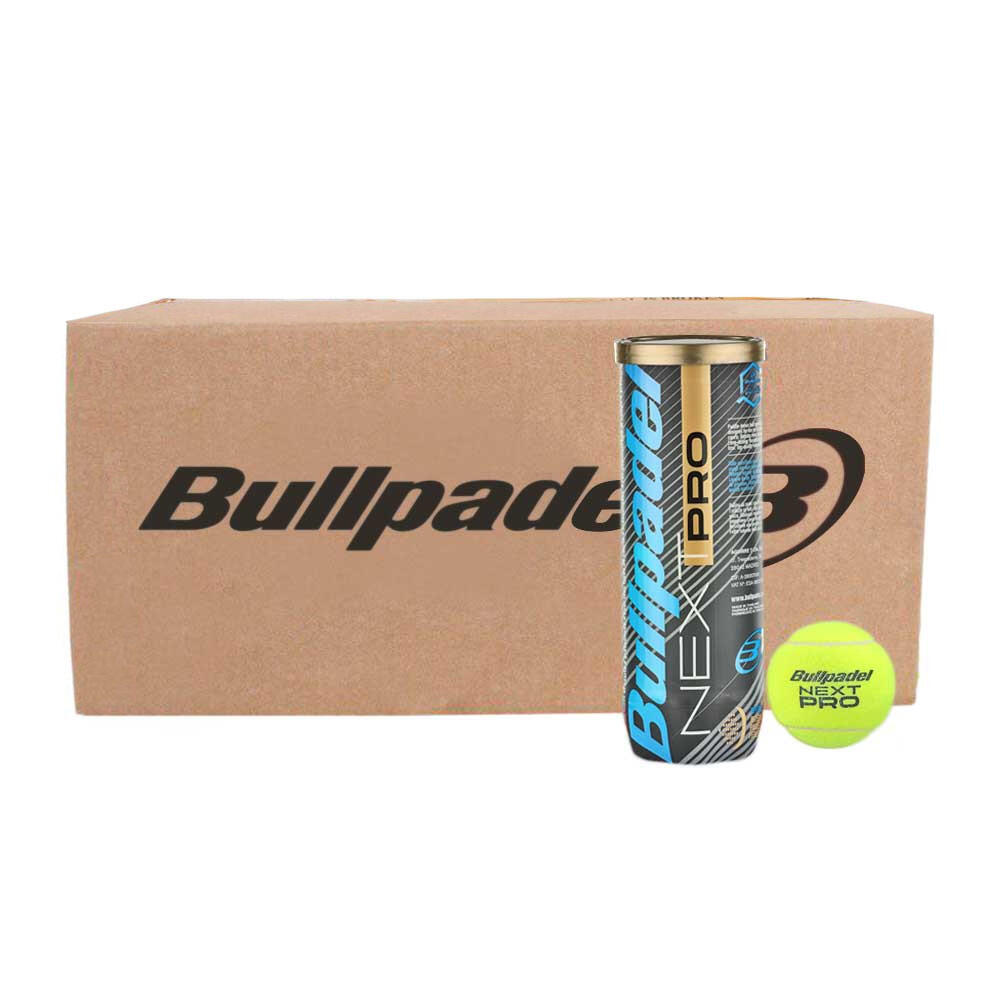 Kiste 24 Flaschen Bullpadel Fip Next Pro Gelb 2/2