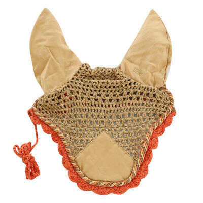 Cuffietta in cotone con cordoncino