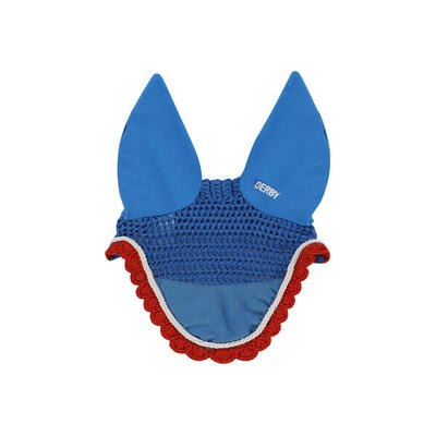 Cuffietta da pony in cotone con cordoncino