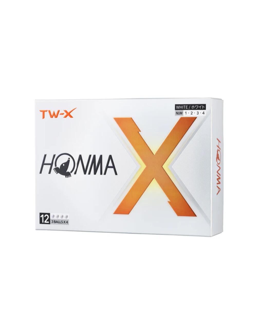 Bolas de Golfe Honma New TW-X 2024 1/4