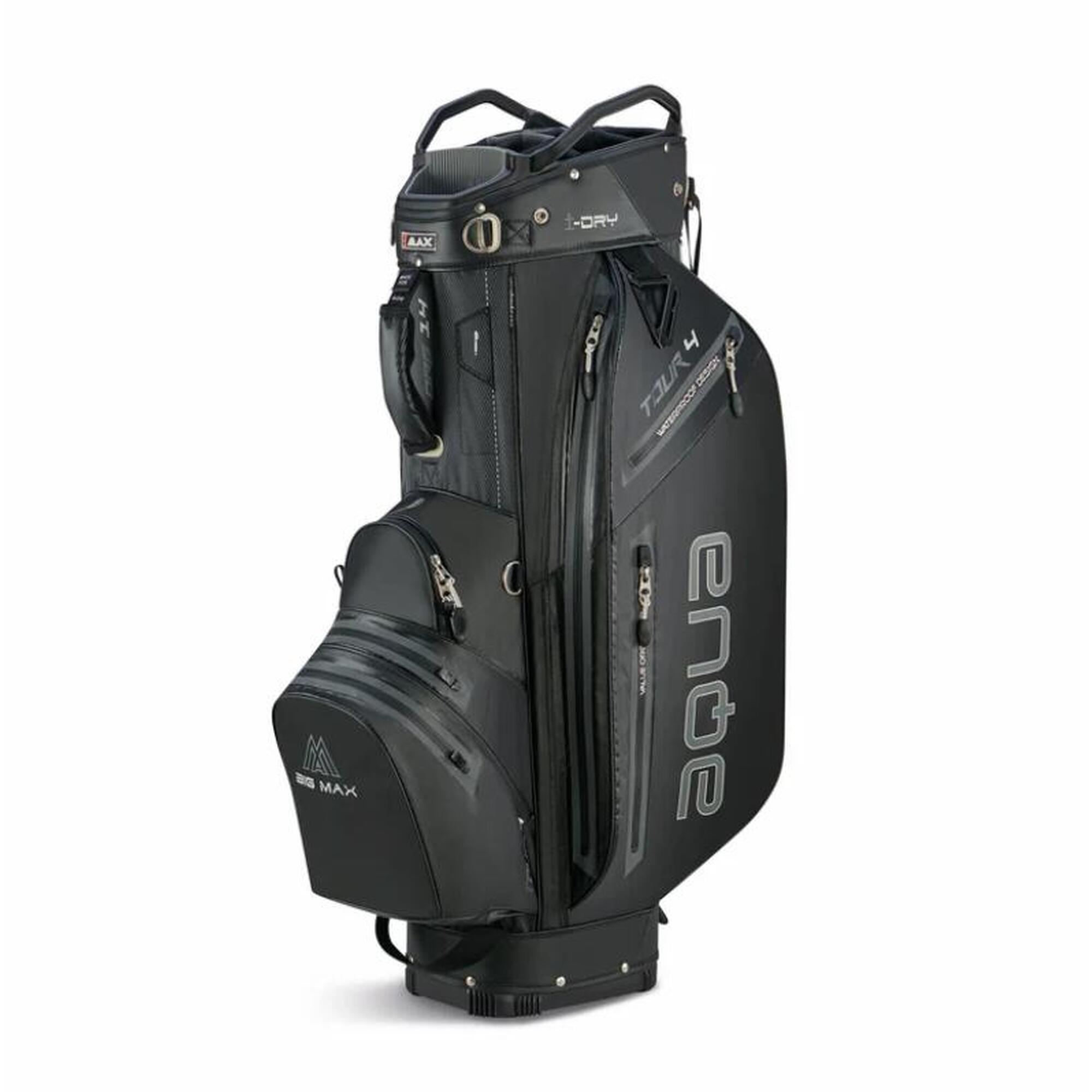 Big Max - Sac Pour Palos De Golf Big Max Aqua Tour 4 Cartbag 10 - Sac De Golf - Noir - No Size - Decathlon