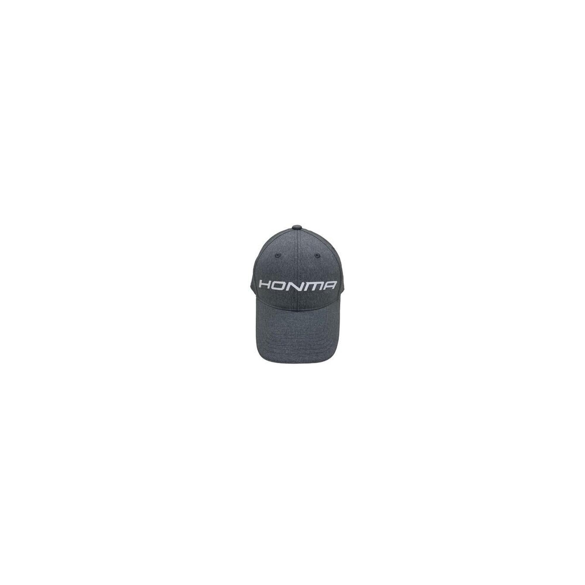 Boné de golfe para homem Honma Cap, Ajustável, Cinzento