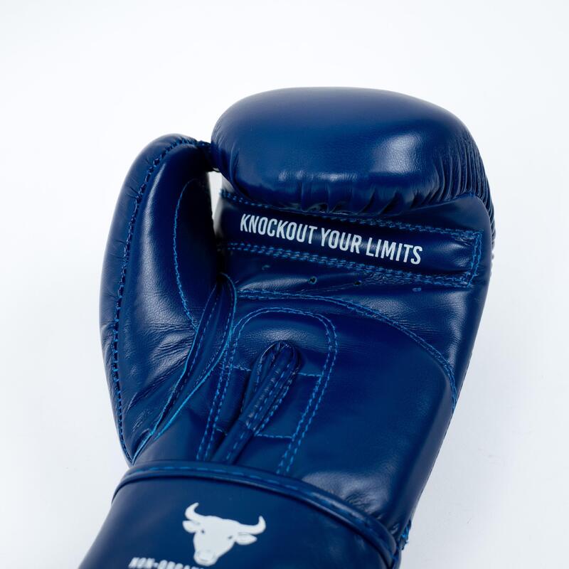 Manusi Box Knockout Kempo Copii 6 oz - 5/7 ani / Albastru