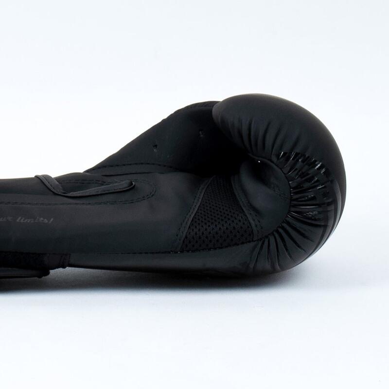 Manusi Box Knockout Fighter 2.0 Copii 8OZ - 8-10 ani / Negru Mat