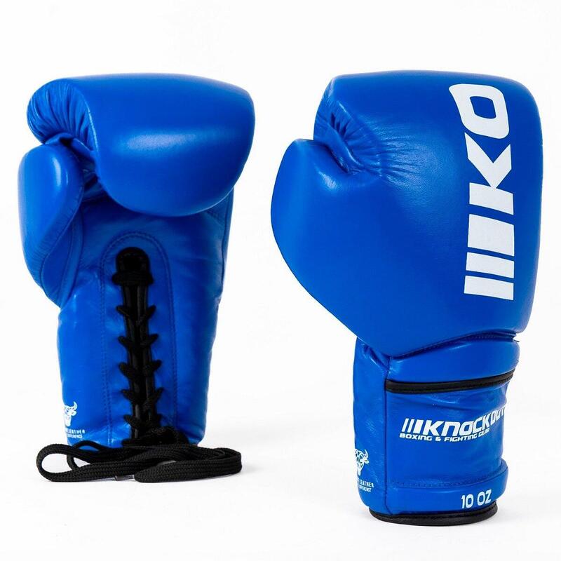 Manusi Box Knockout Knocker Siret 10OZ / Albastru