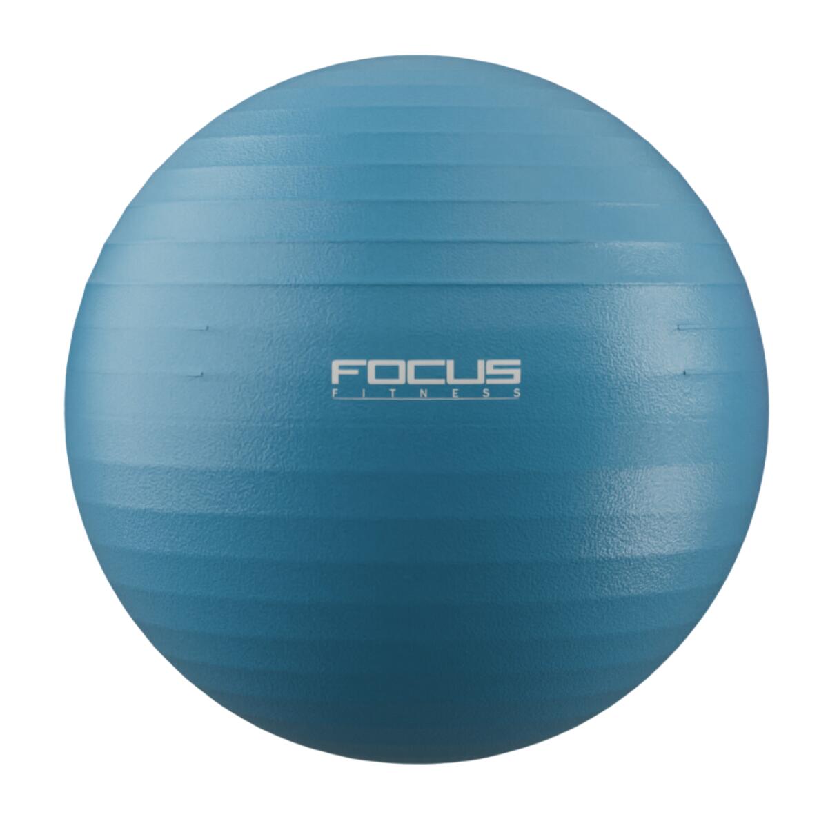 Focus Fitness - Ballon De Gymnastique - 65 Cm - Ballon De Gym - Bleu - 65 Cm - Decathlon