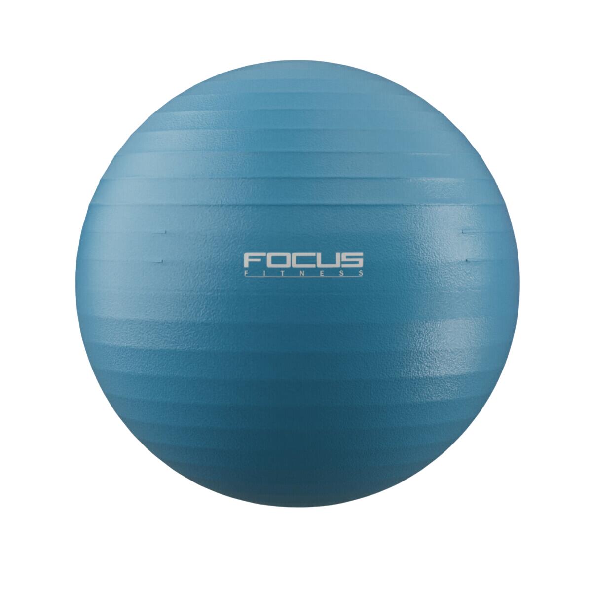Focus Fitness - Ballon De Gymnastique - 55 Cm - Ballon De Gym - Bleu - 55 Cm - Decathlon