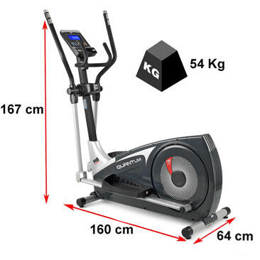 Vélo elliptique BH i.Quantum, 24 niveaux de résistance