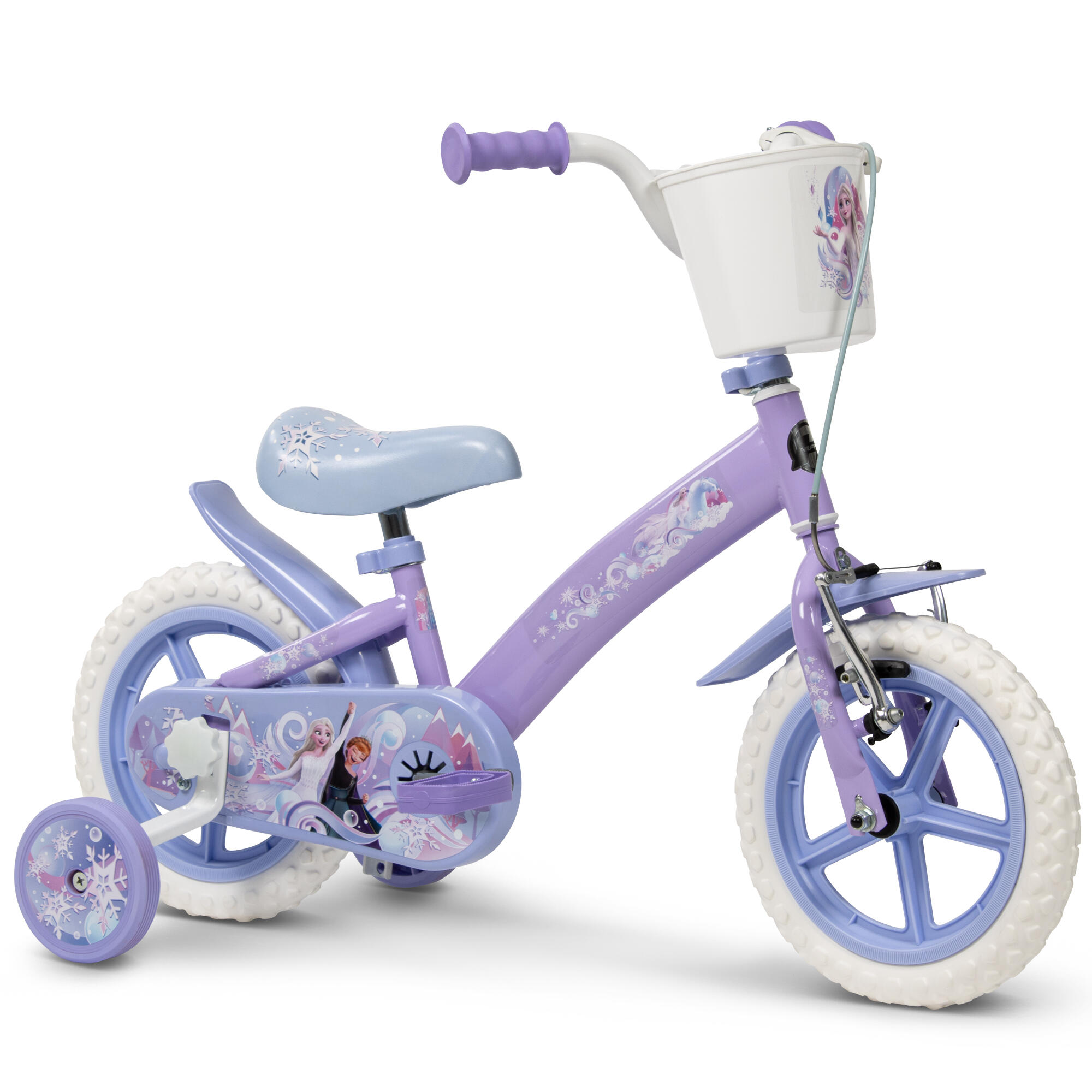 HUFFY Huffy Disney Frozen 12" Fahrrad mit Frontkorb, Alter 3-5 Jahre