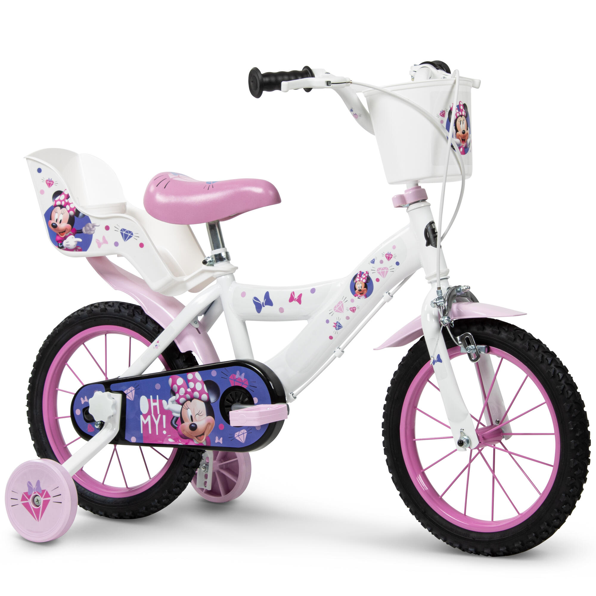 Kinderfahrrad 14" Disney Minnie 2/7