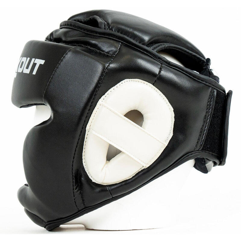 Casca Box Knockout Economy Copii XXS (3-4 ani) / Negru/Negru
