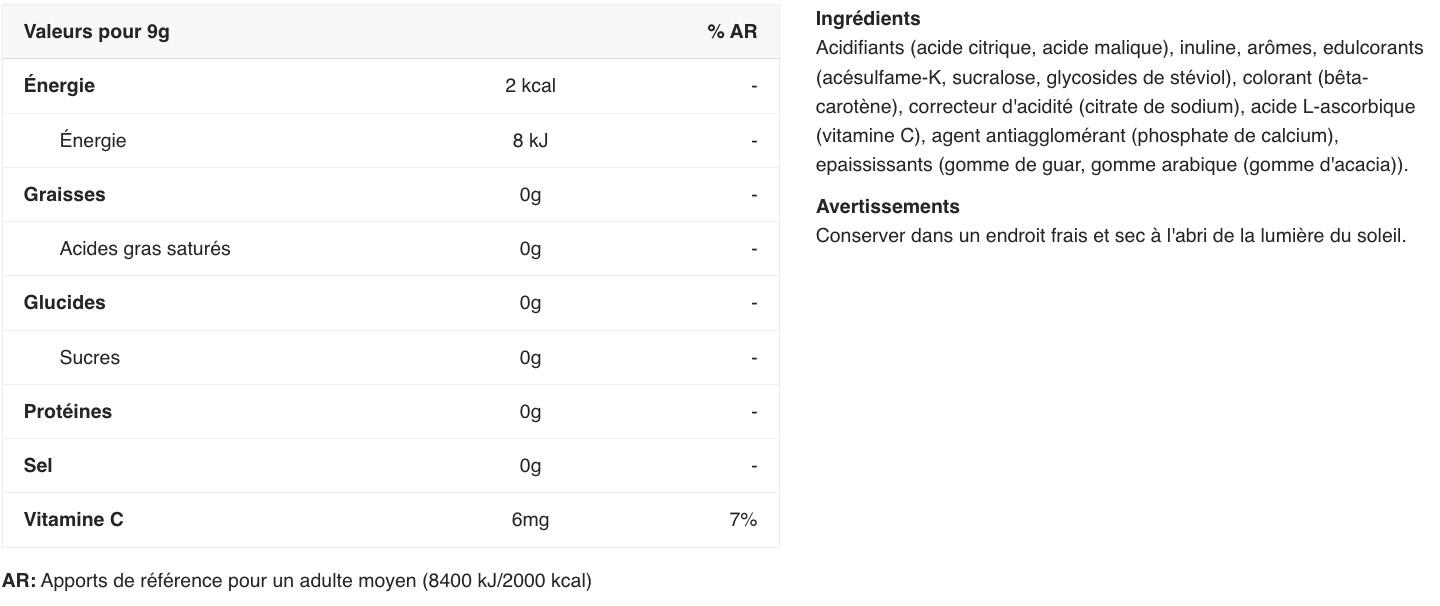 Boissons à diluer - BOLERO® - Pina Colada 2/3