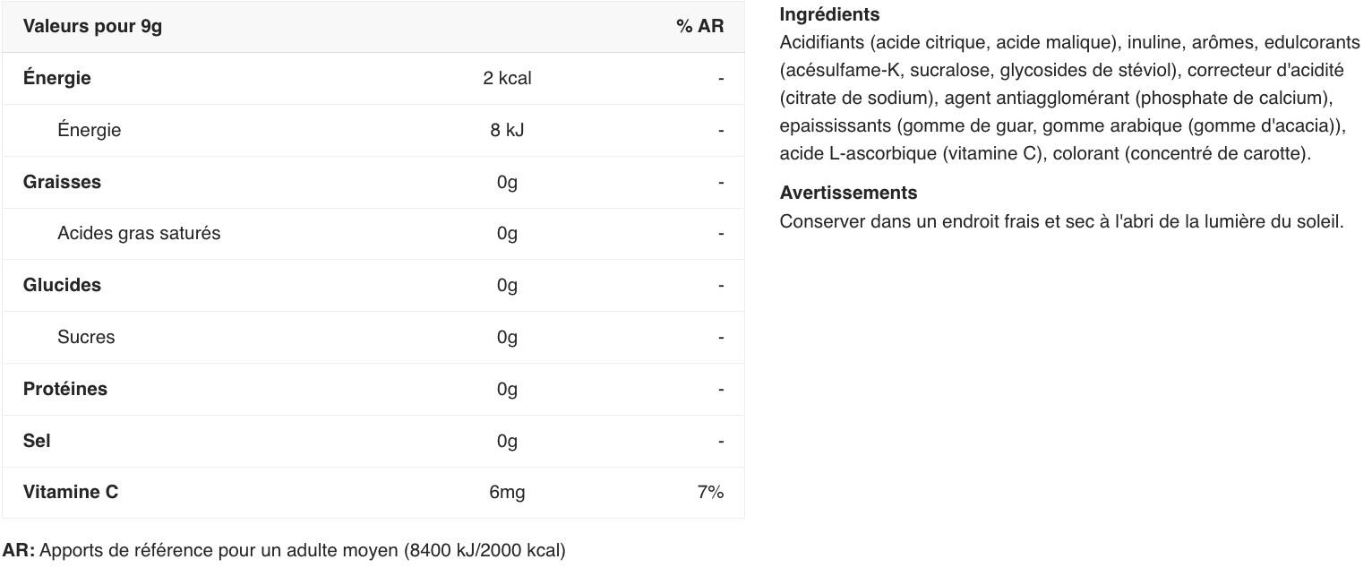 Boissons à diluer - BOLERO® - Rose 2/3