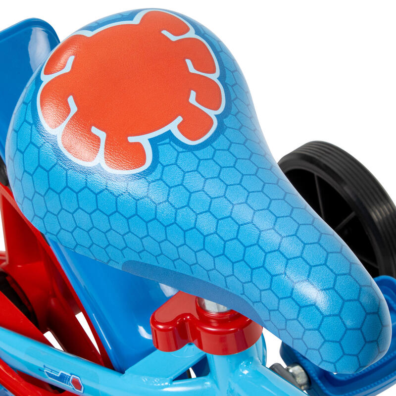 Huffy Spiderman en Zijn Vrienden 12" Kinderfiets met Zijwieltjes, Leeftijd 3-5