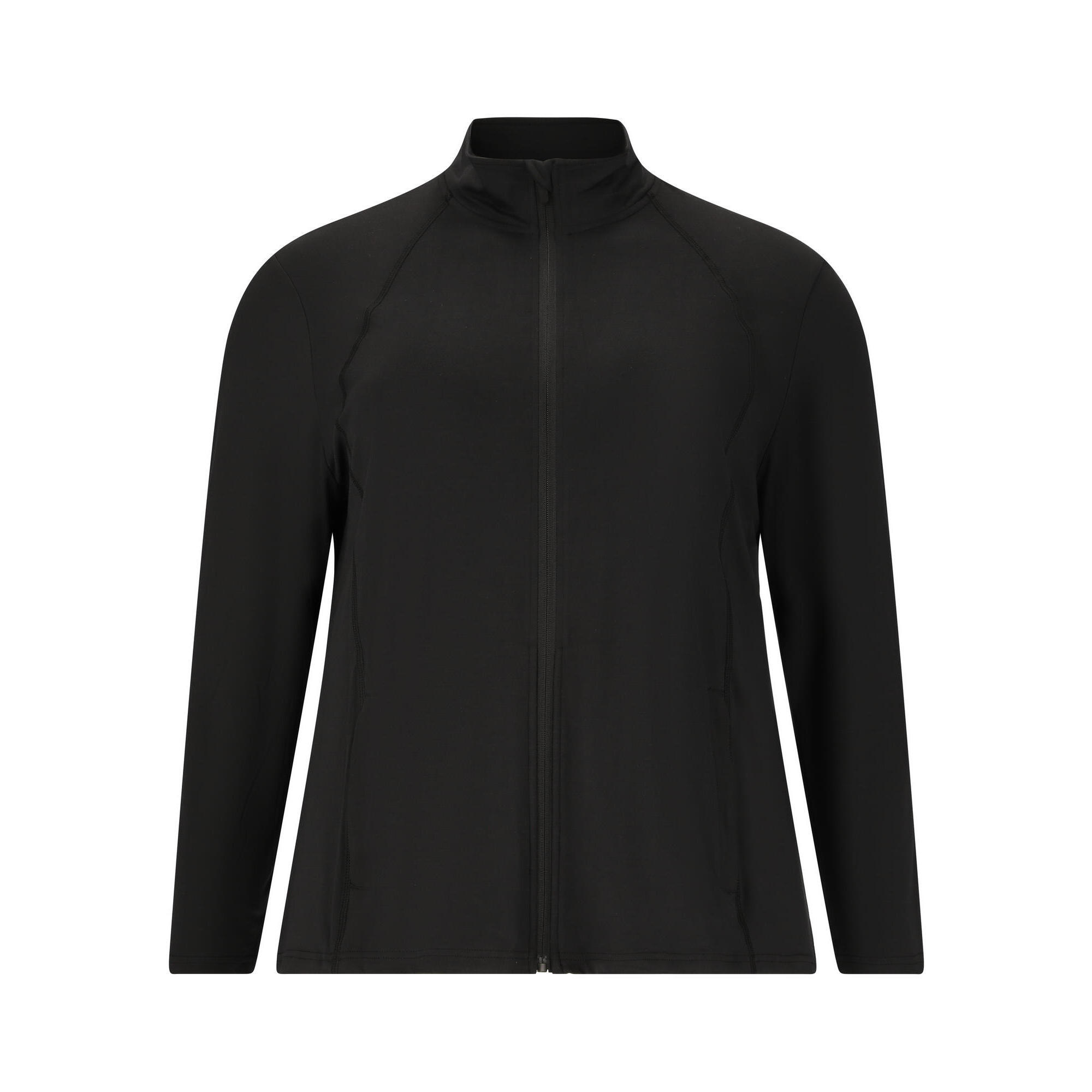Endurance Q - Couche Intermédiaire Ayana - Veste - Noir - Decathlon