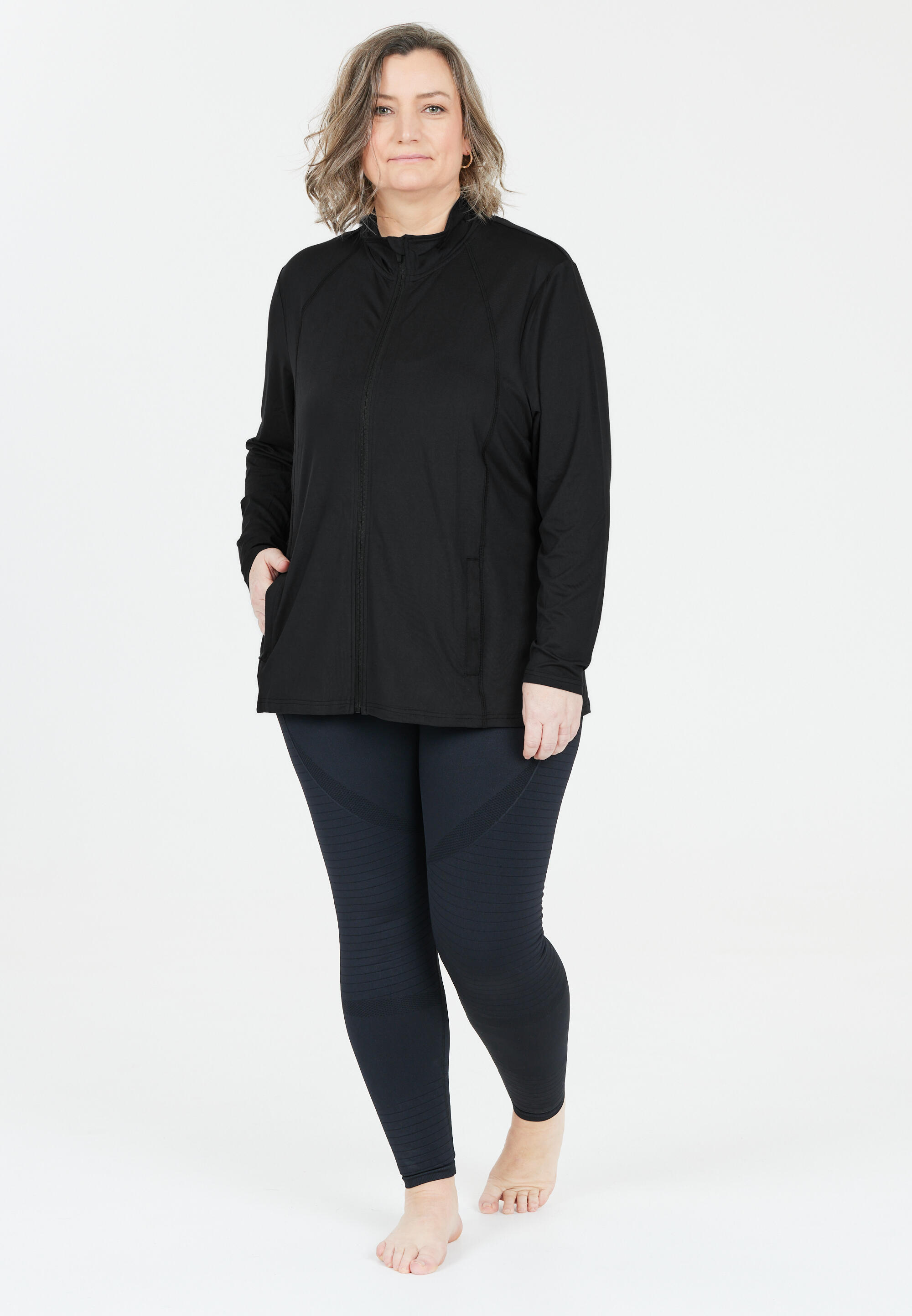 Pile con zip da donna Q Sportswear Ayana 4/5