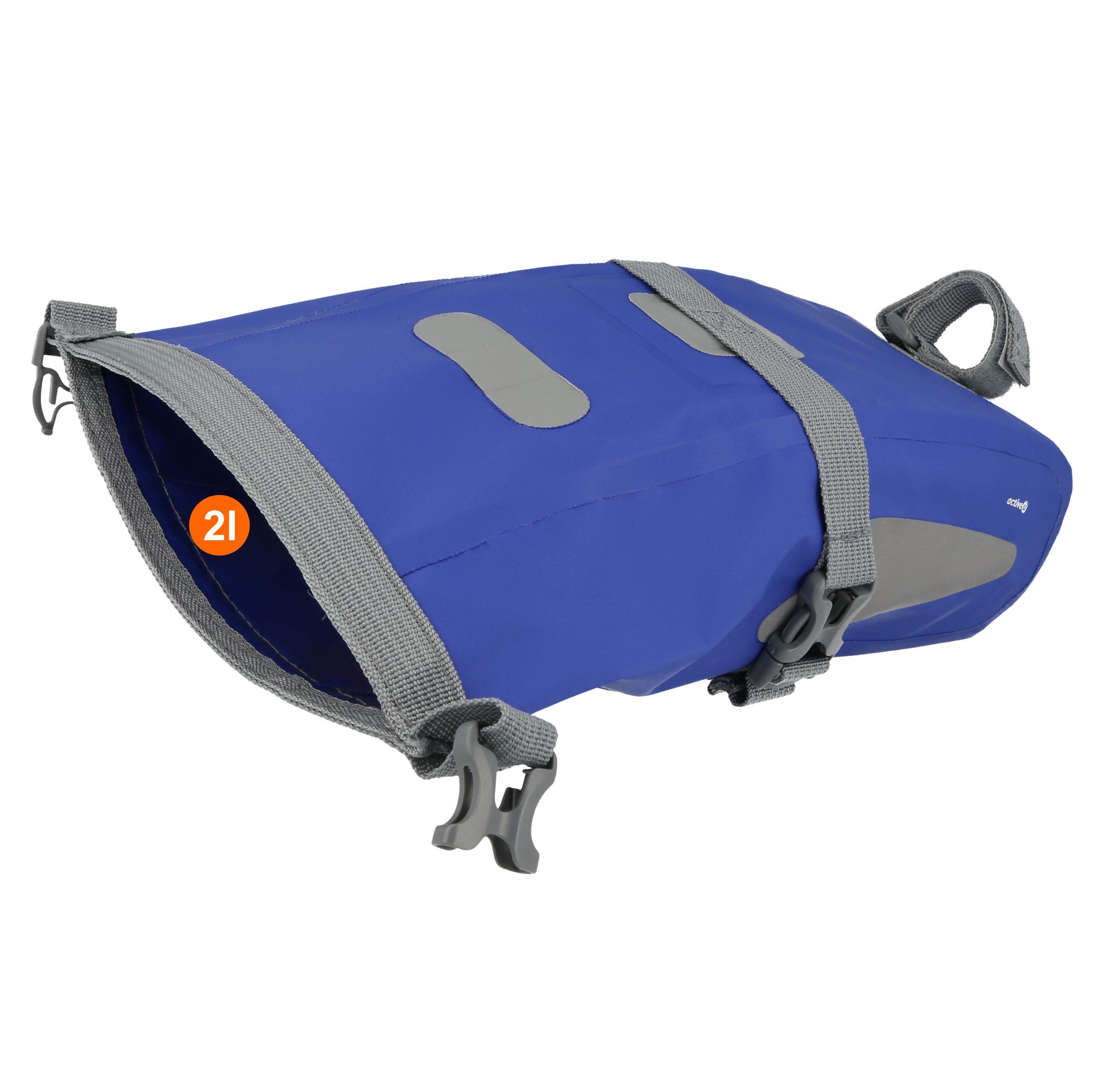 Sakwa rowerowa pod siodło Activeu szczelna 2 L 3/4