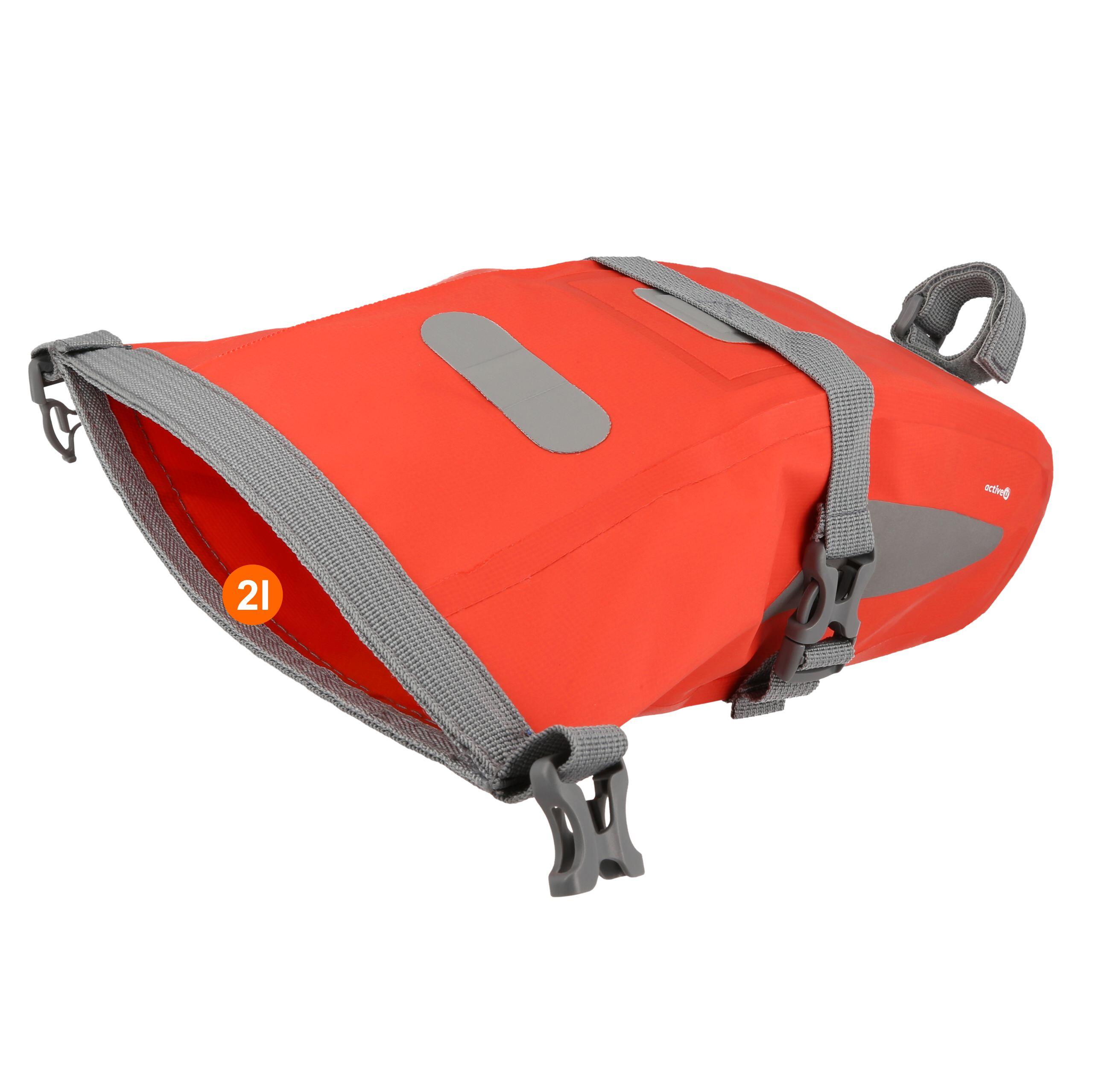 Sakwa rowerowa pod siodło Activeu szczelna 2 L 3/4