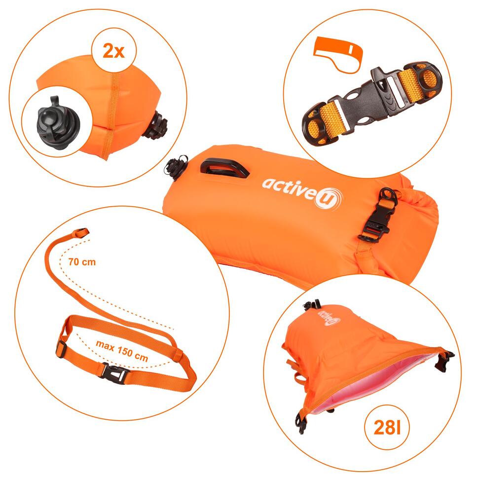 Boja asekuracyjna do pływania Activeu DryBag