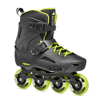 Męskie łyżworolki Rollerblade Lightning Black/Lime