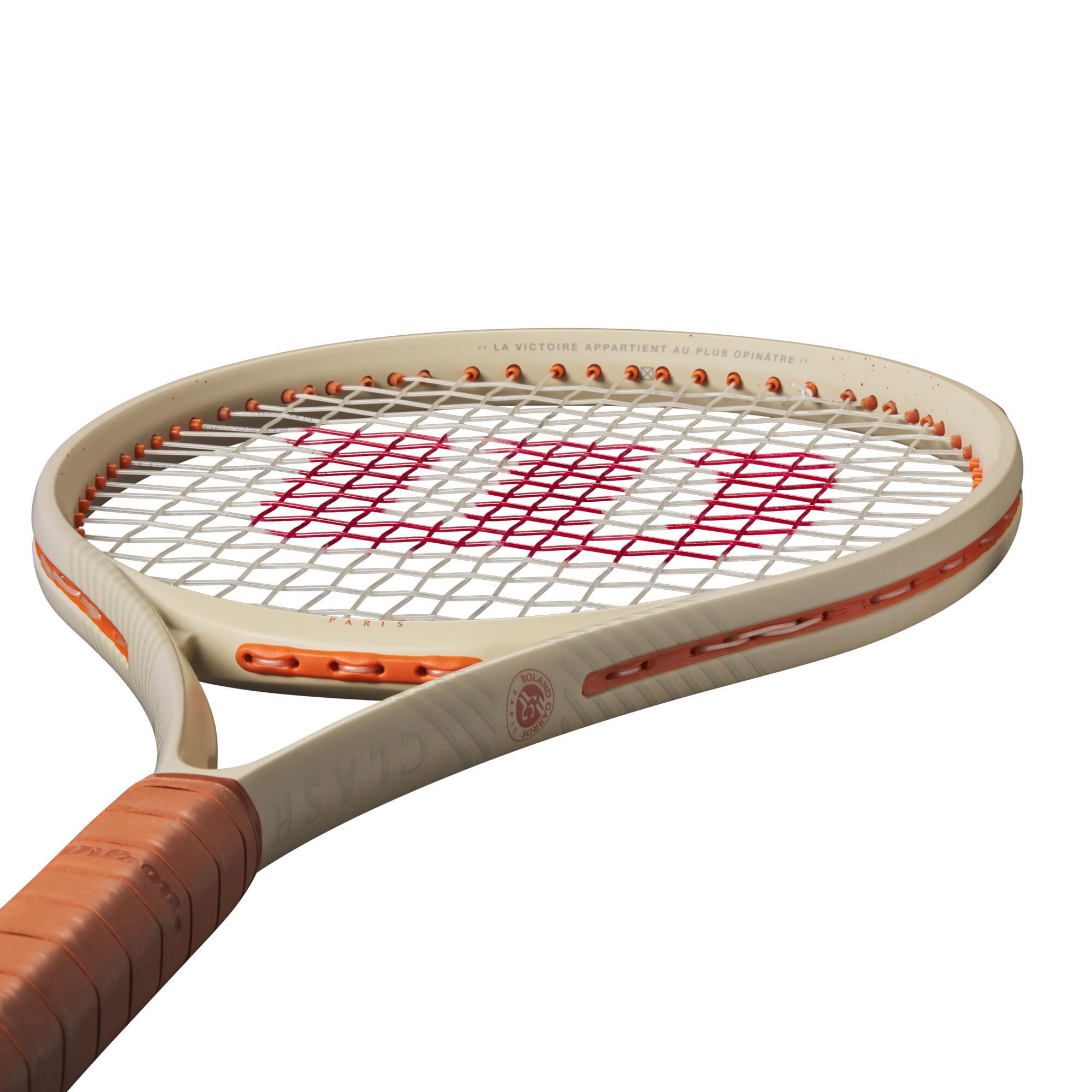 Wilson クラッシュ　100L V2 ROLAND GARROS ROLAND GARROS CLASH 100L V2 2024 Performance Tennis Racket Unstrung