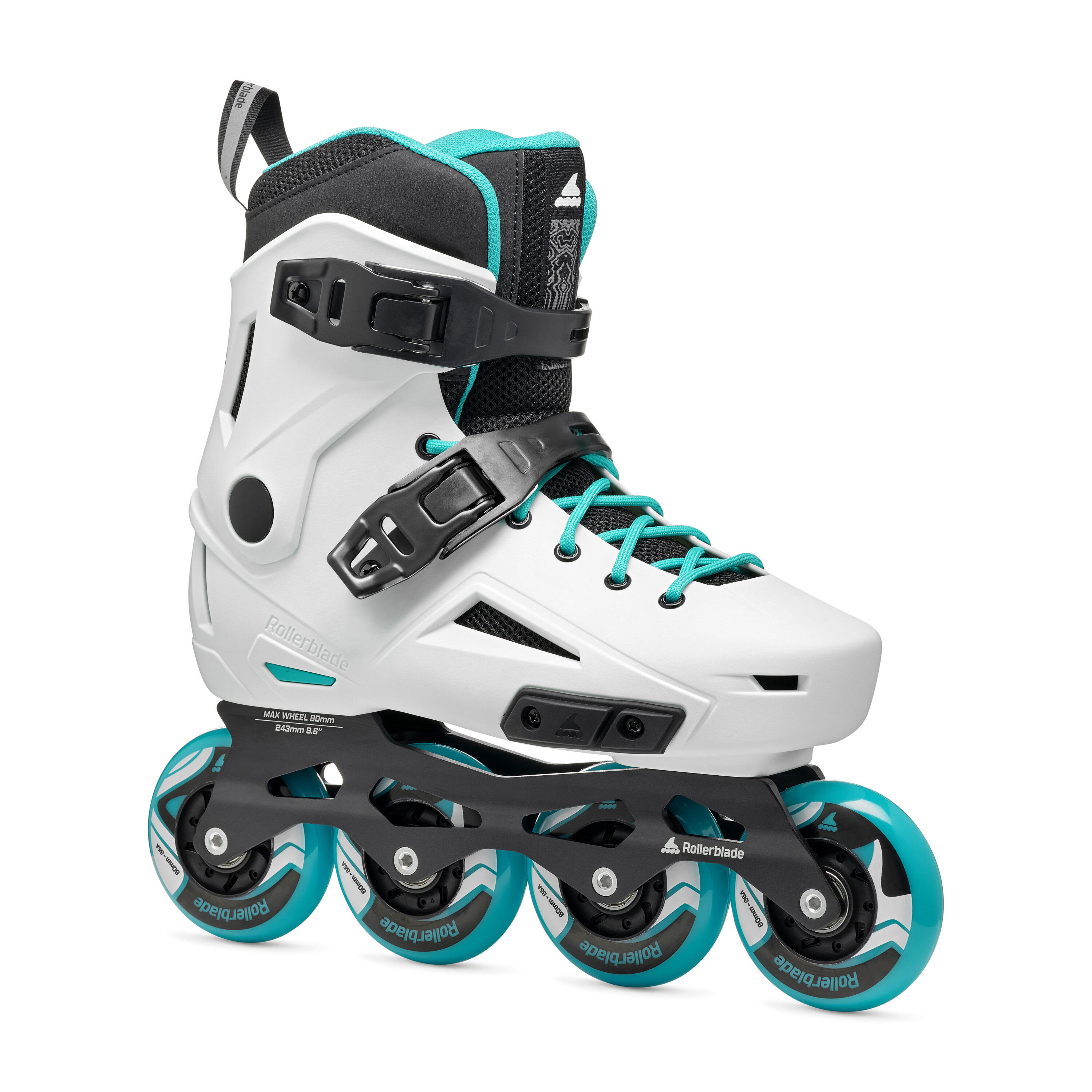 Rollerblade - Lightning W Roller En Ligne Freestyle Femme - Rollers En Ligne - Blanc|vert - 38 - Decathlon