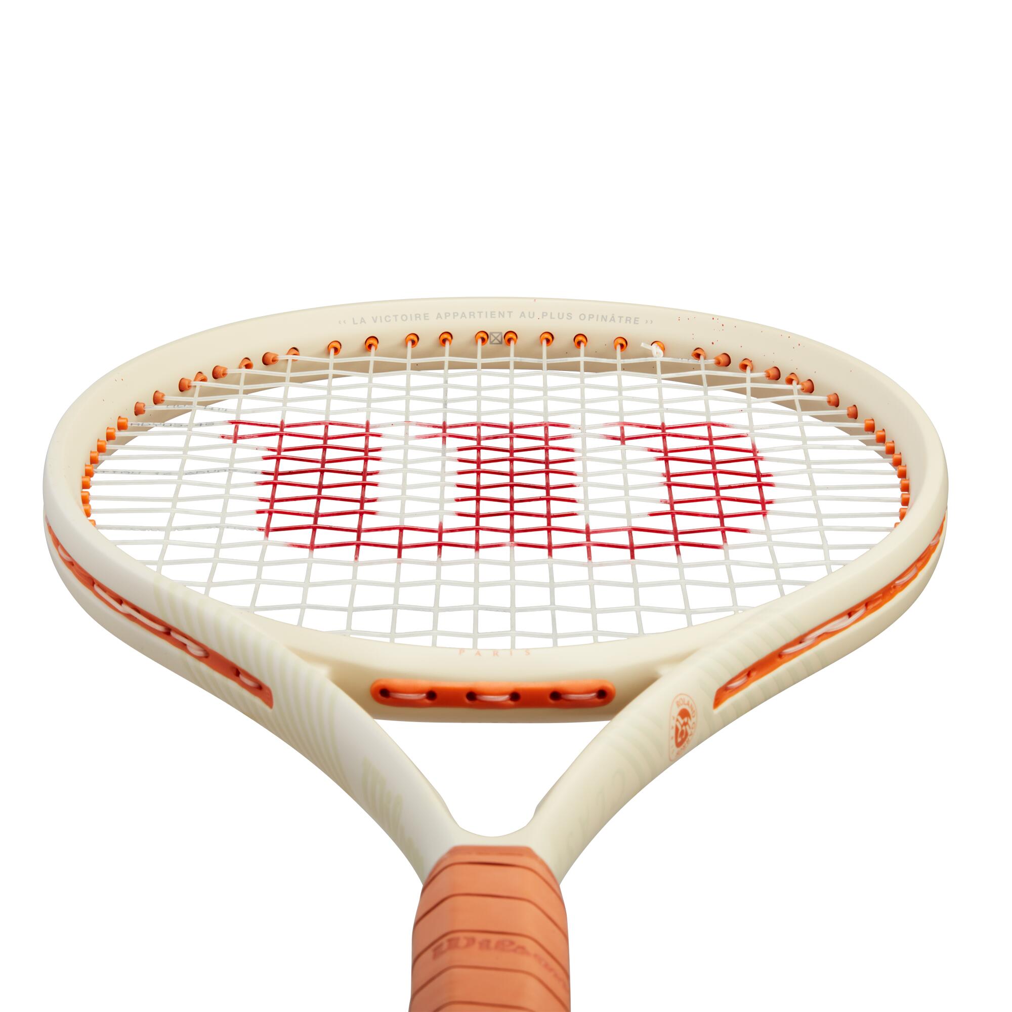 Wilson ROLAND GARROS CLASH 2022モデル Wilson x Roland-Garros Clash 100 V3 Racquets - Ecru | Roland
