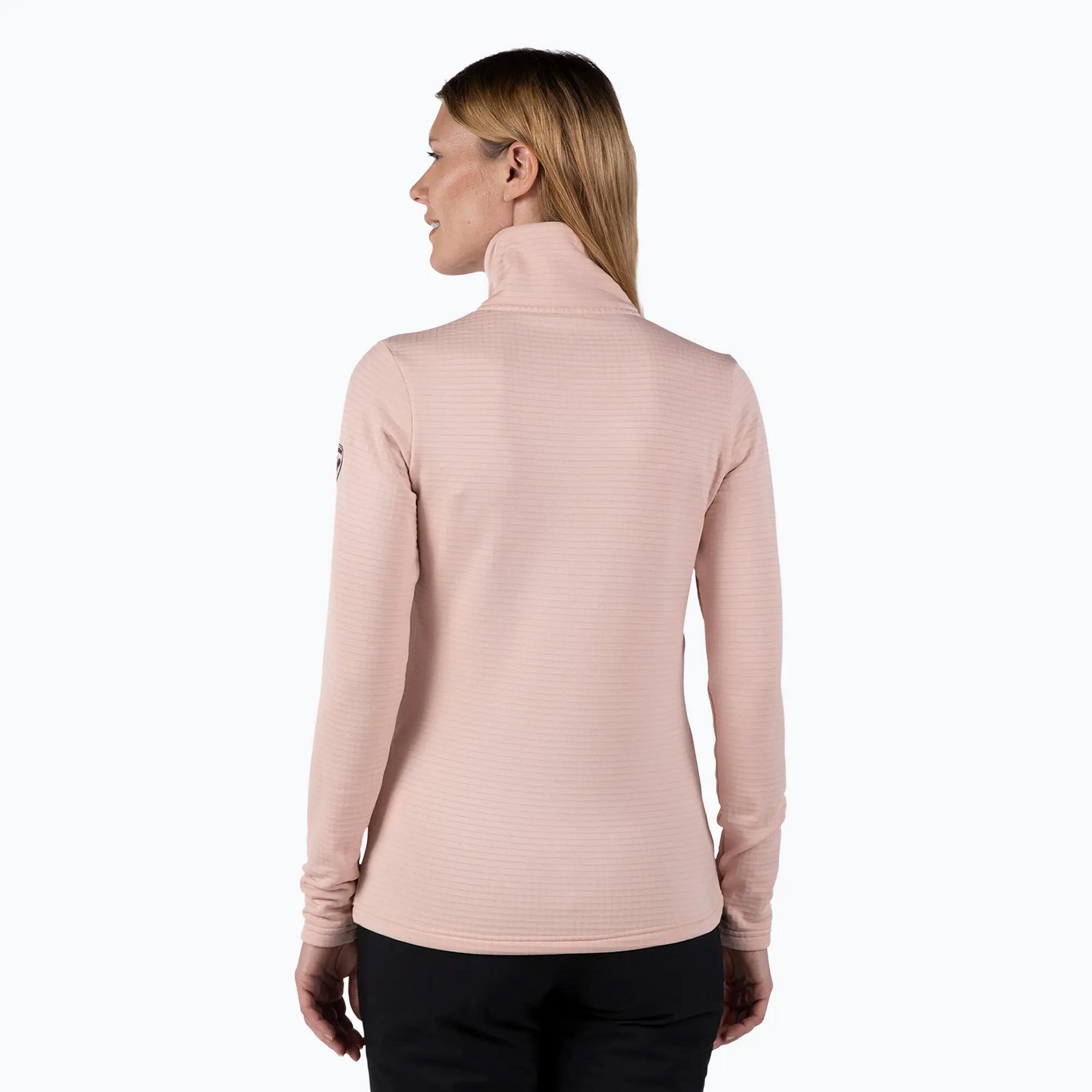 Bluza Rossignol W Blackside Fleece HZ różowa 3/6